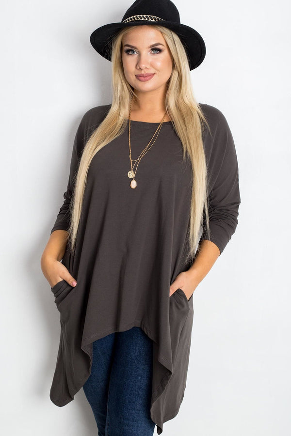 Tunique grande taille femme Relevance — vert