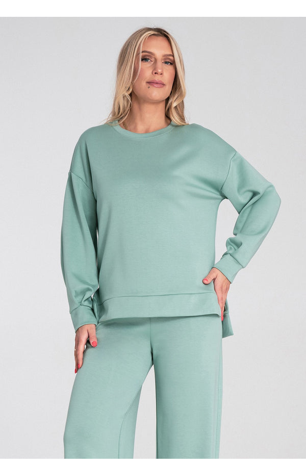 T-shirt femme Figl Sweatshirt Sweatshirt — vert