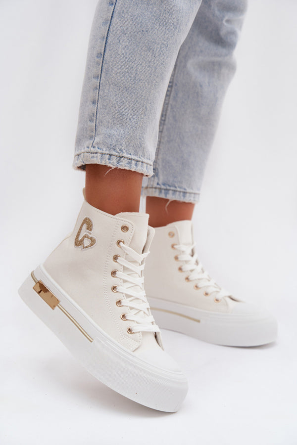 Baskets femme Step in style À Plateforme À — blanc