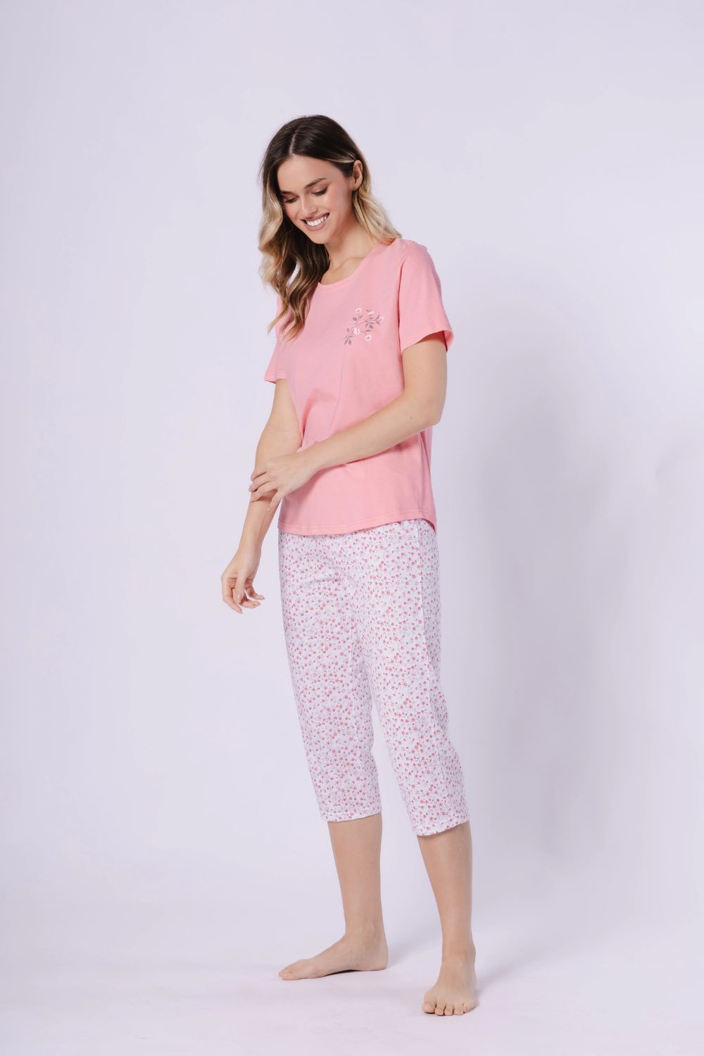 Pyjama femme M-Max — rosé