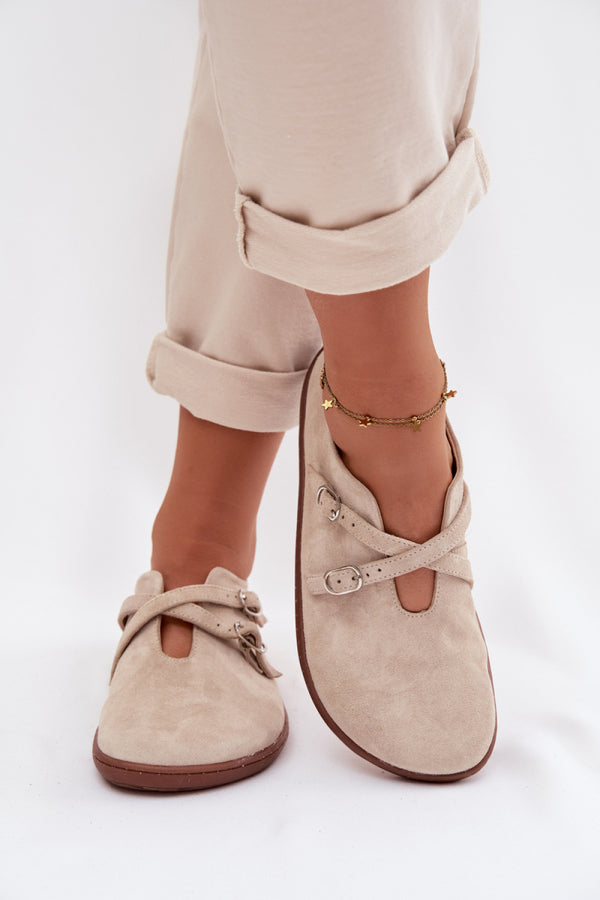 Bottes femme Step in style Pieds Nus Pieds — beige