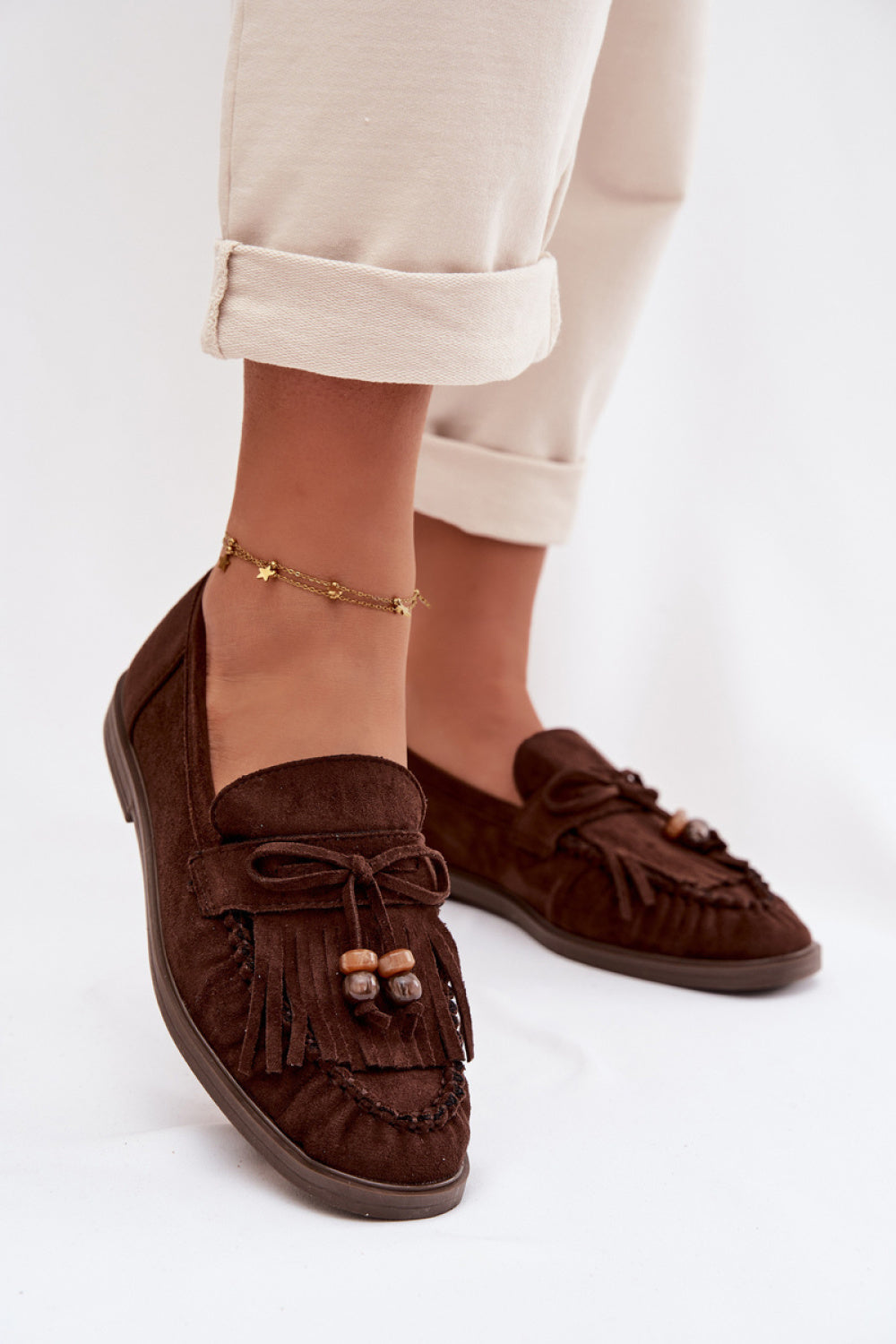 Moccasins femme Step in style — brun