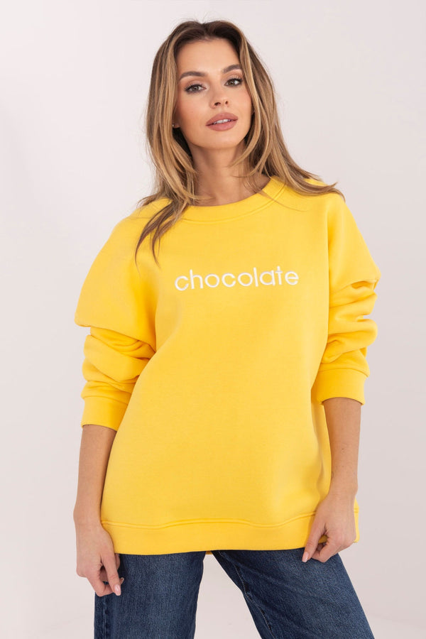 T-shirt femme Rue Paris Sweatshirt Sweatshirt — jaune