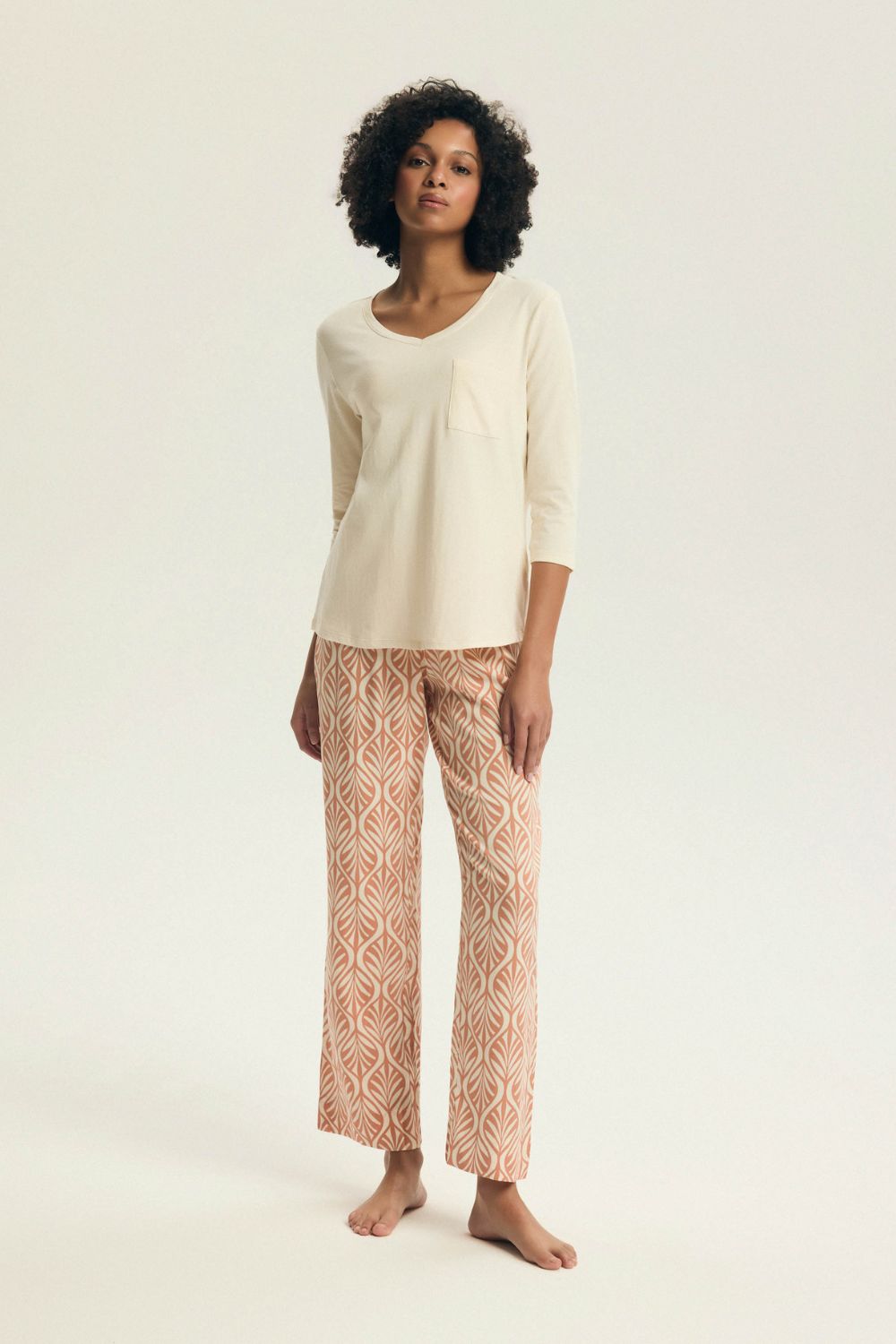Pyjama femme Henderson — multicouleur