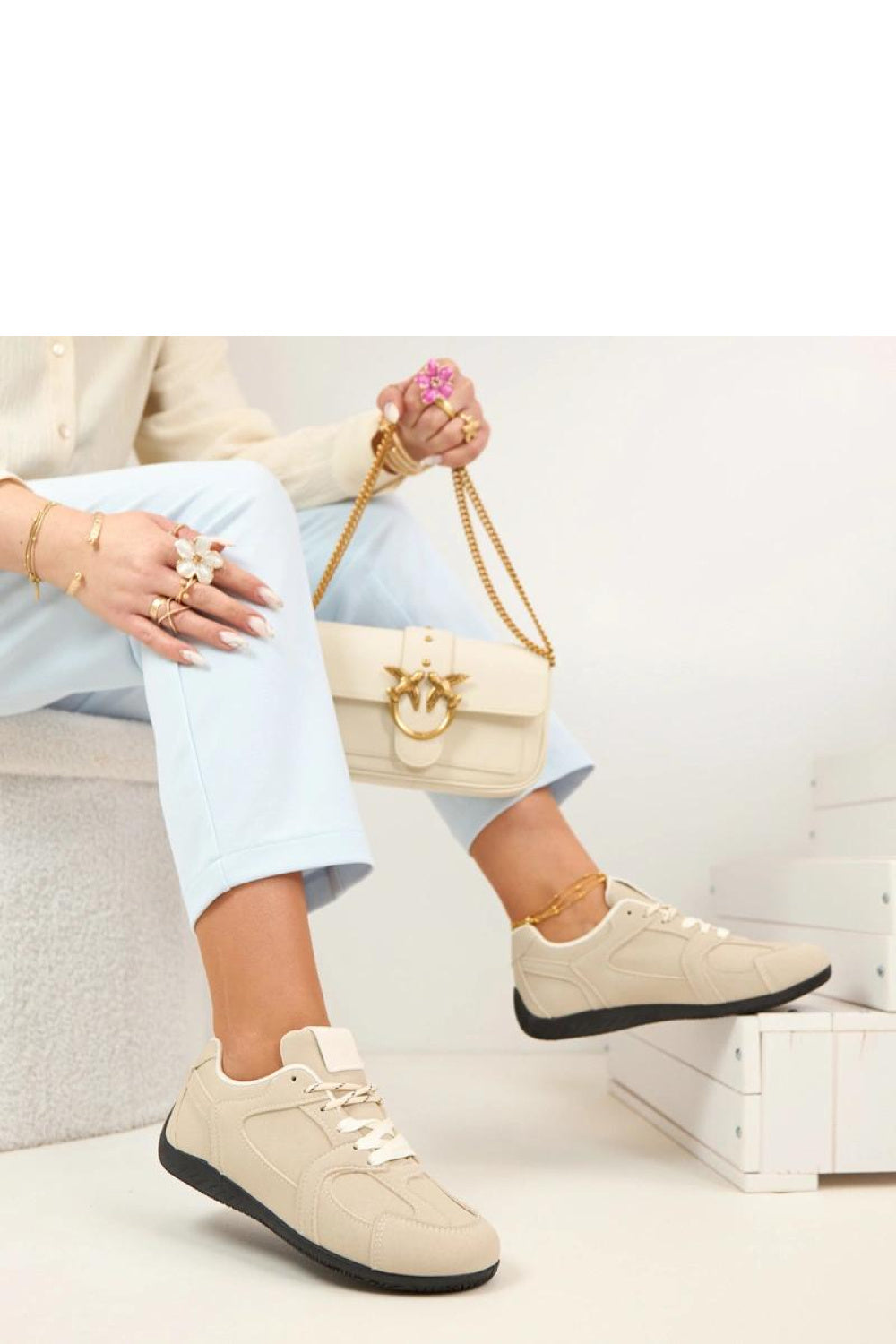 Chaussures de sport femme Solea — beige