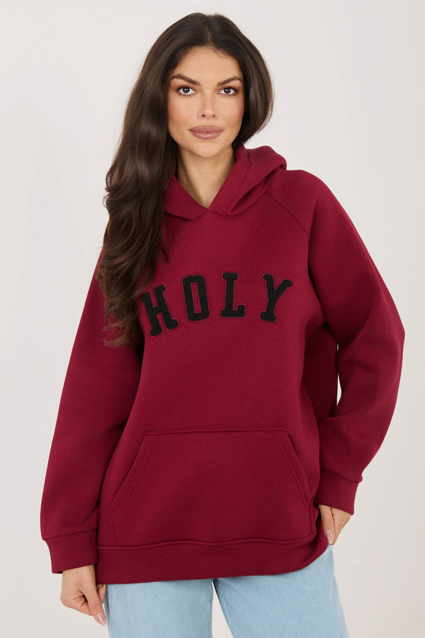 T-shirt femme Rue Paris Sweatshirt Sweatshirt — rouge