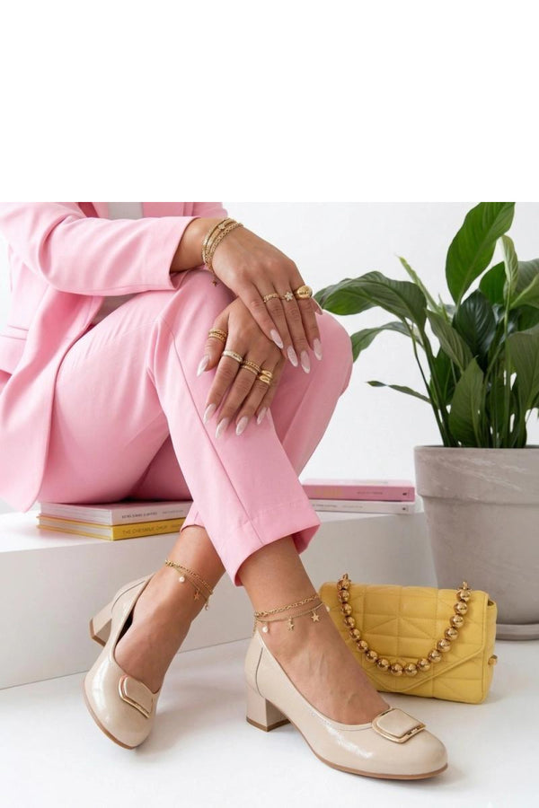 Chaussures à talons femme Solea — beige