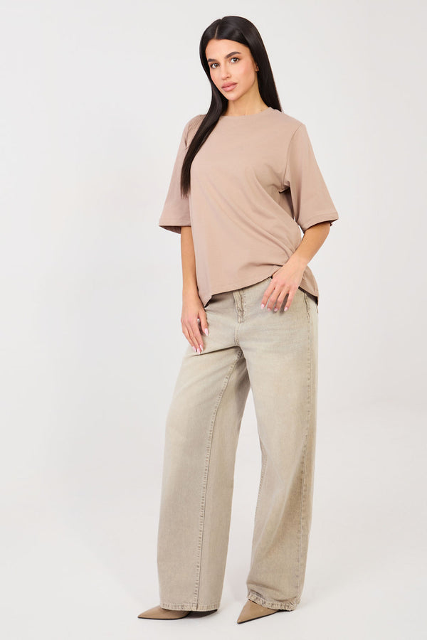 Blouse femme Rue Paris T Shirt T — beige