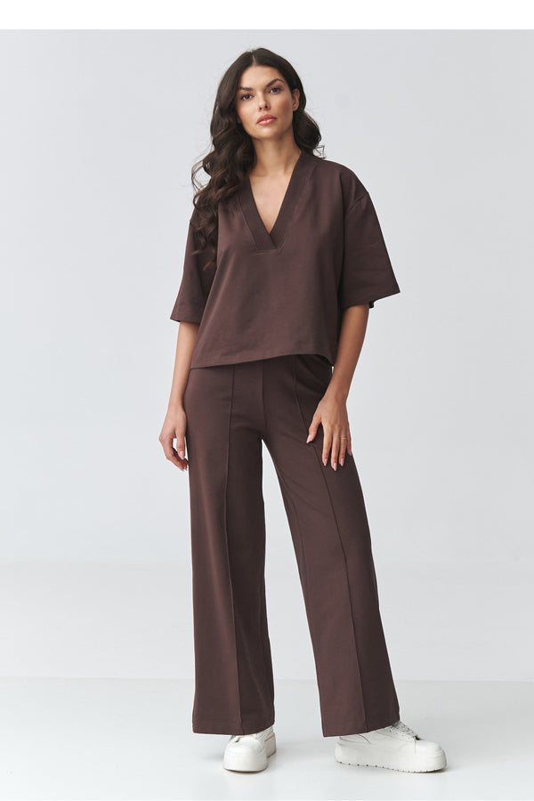 Ensemble lingerie femme Makadamia L Ensemble L — brun