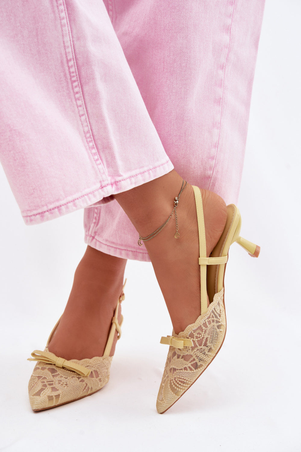 Sandales femme Step in style À Talons À — jaune