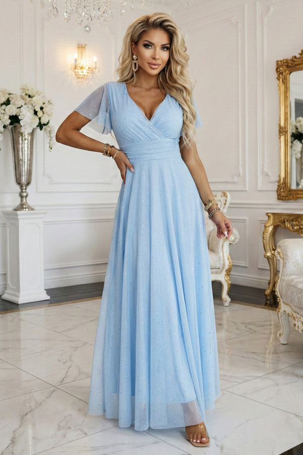 Robe femme Numoco Longue Longue — bleu
