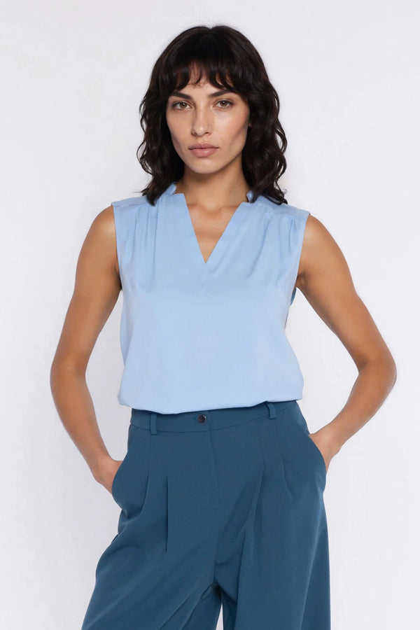 Blouse femme Nife Chemisier Chemisier — bleu