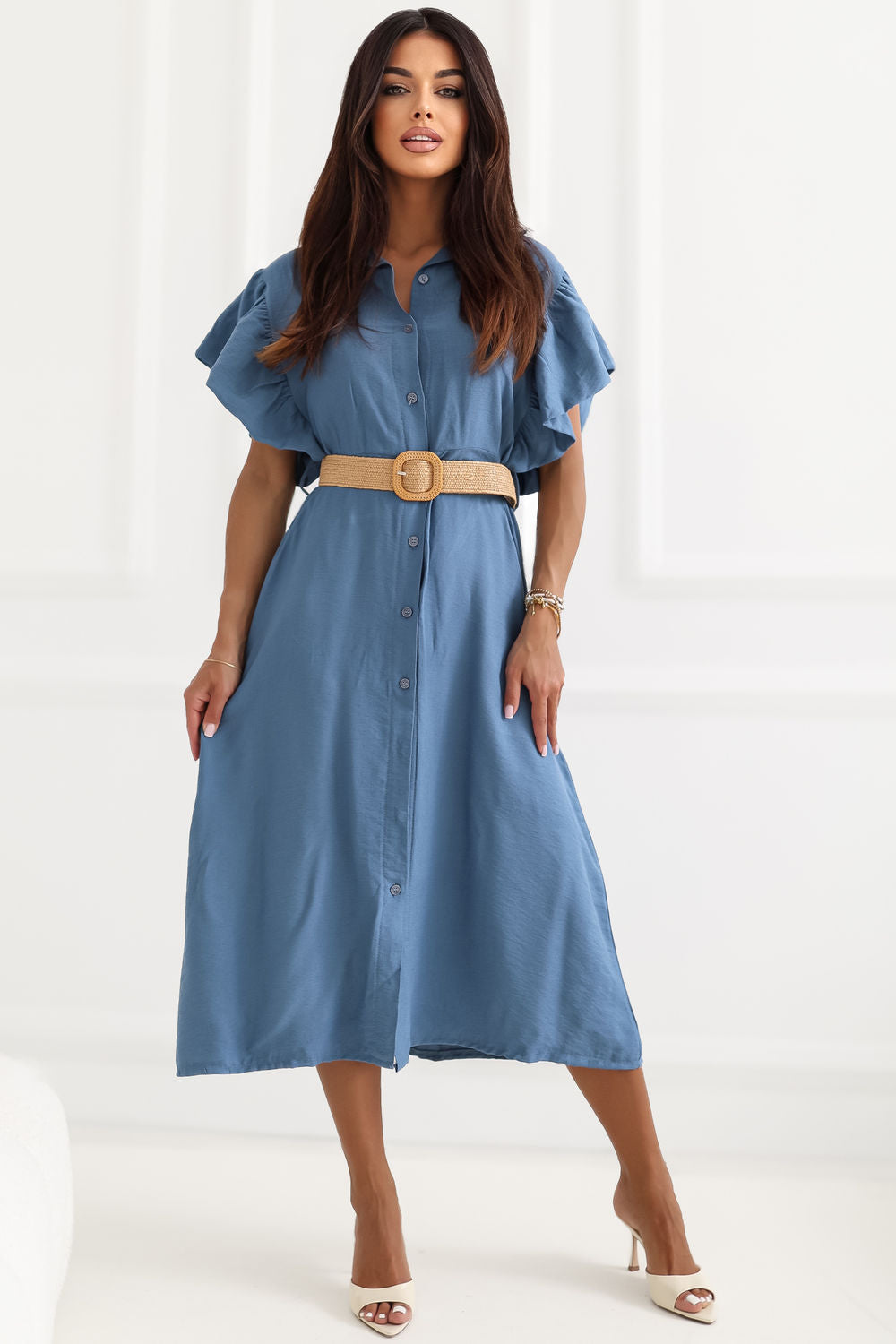 Robe femme Italy Moda De Jour De — bleu