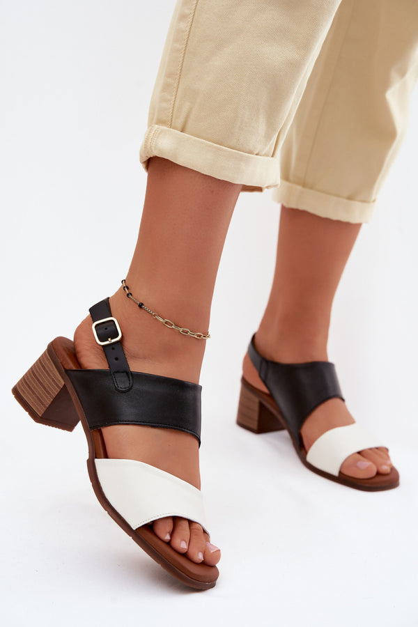 Sandales femme Step in style À Talons À — noir