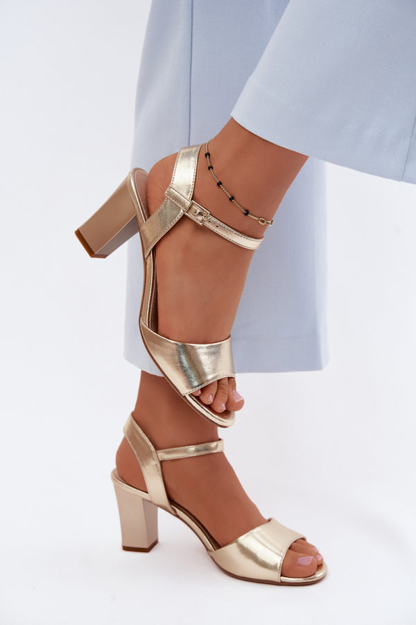 Sandales femme Step in style À Talons À — jaune