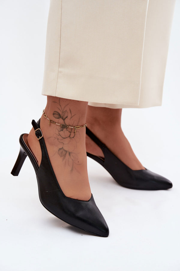 Sandales femme Step in style À Talons À — noir