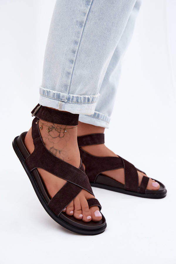 Sandales femme Step in style — brun