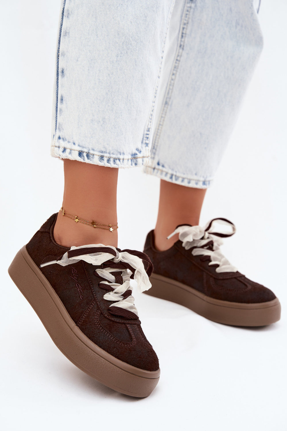 Baskets femme Step in style À Plateforme À — brun