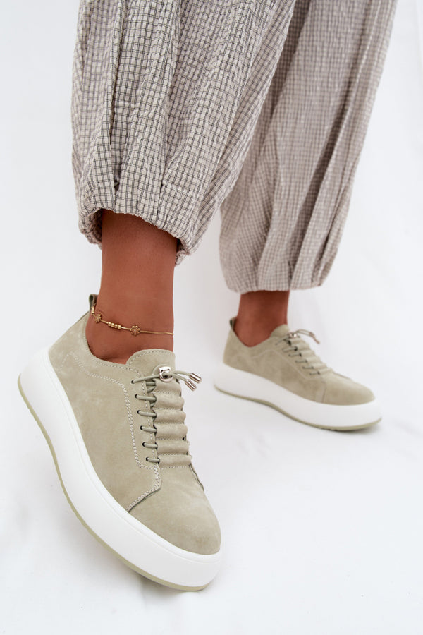 Baskets femme Step in style À Plateforme À — vert