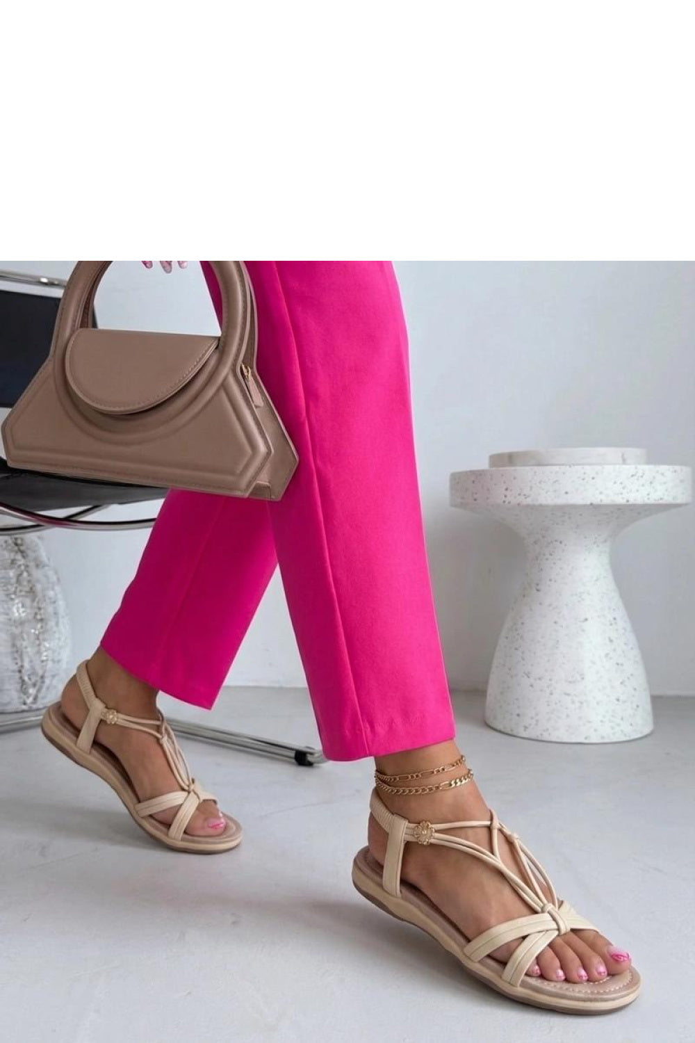 Sandales femme Solea — beige