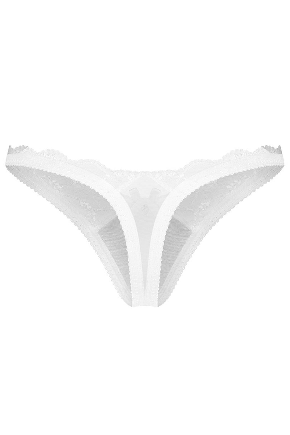 String femme Obsessive Strings Strings — blanc
