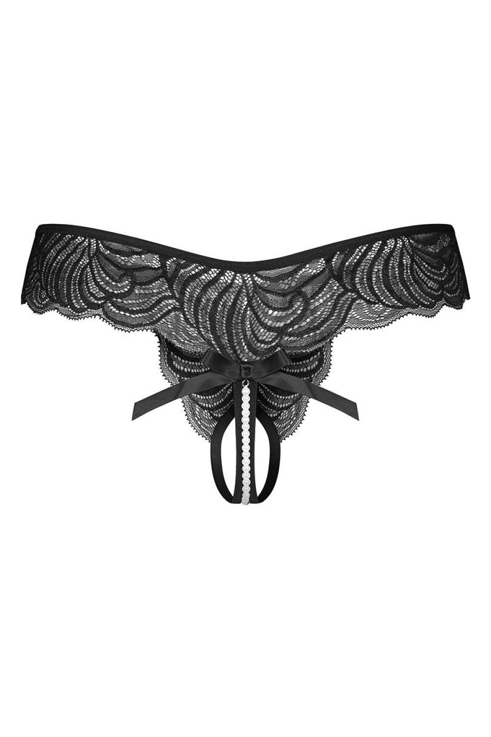 String femme Obsessive Strings Strings — noir