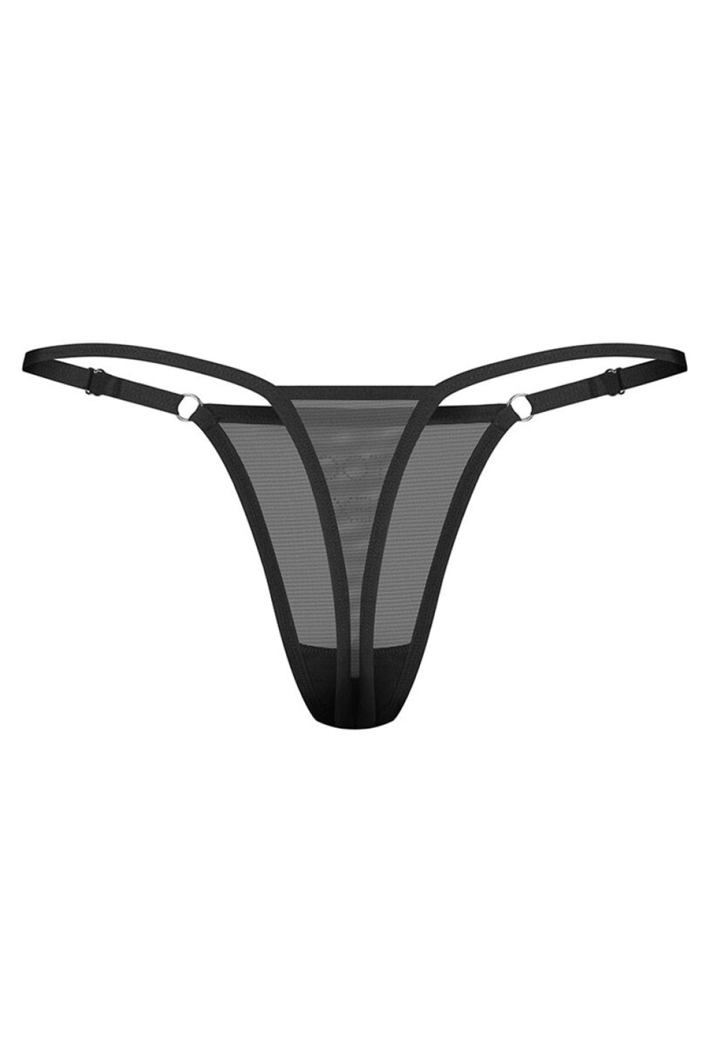 String femme Obsessive Strings Strings — noir