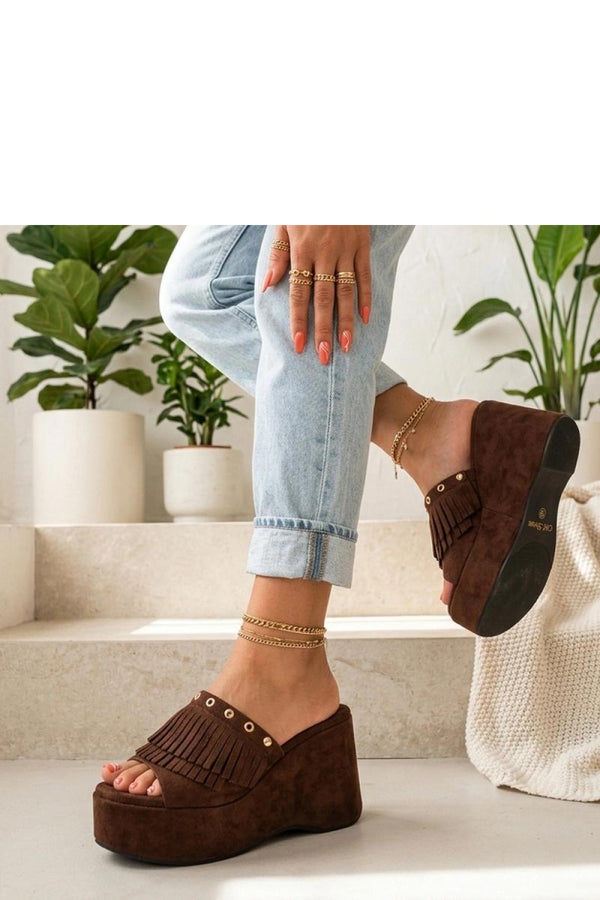 Sandales femme Solea Cothurnes Cothurnes — brun