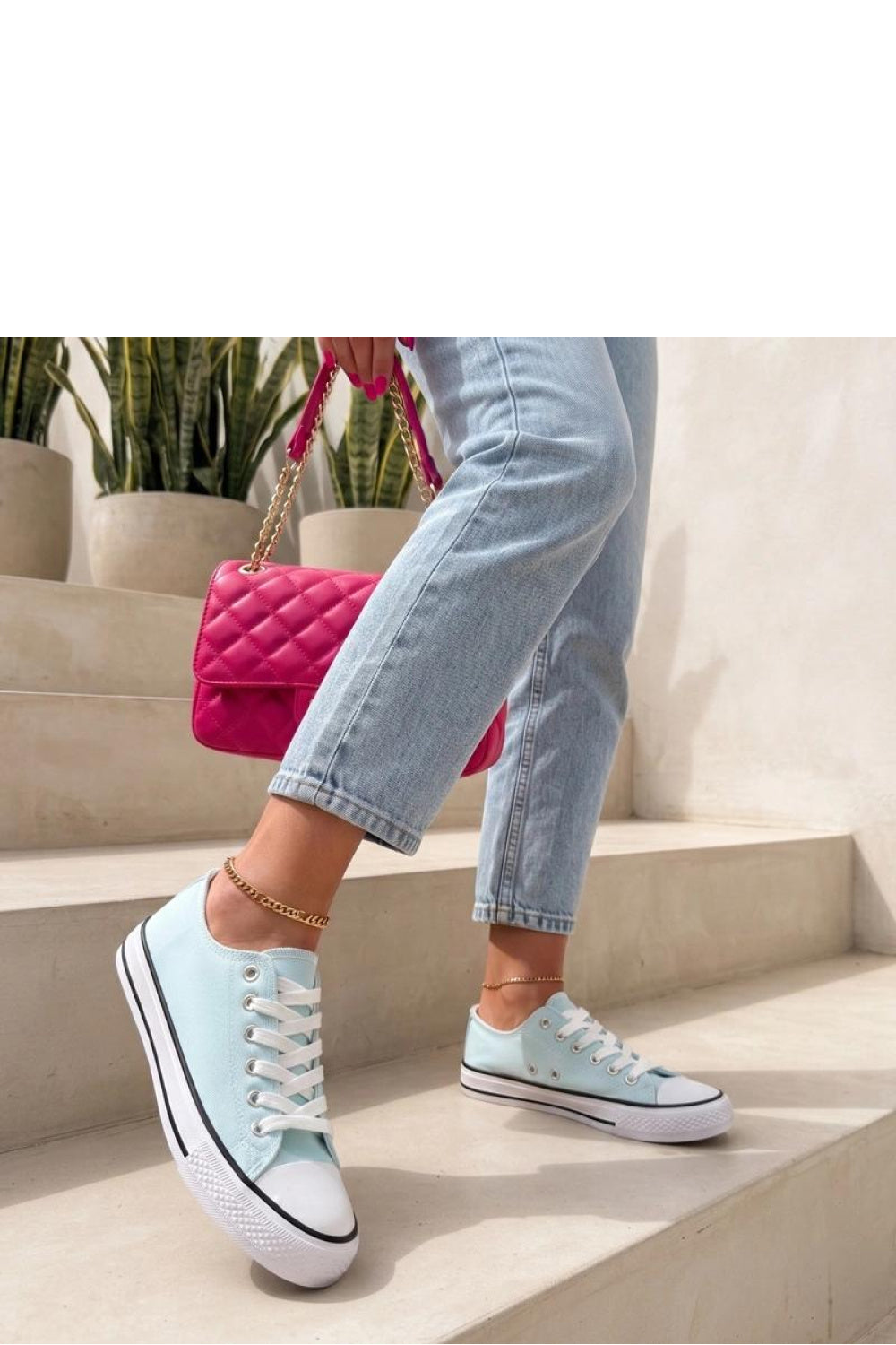 Baskets femme Solea — bleu