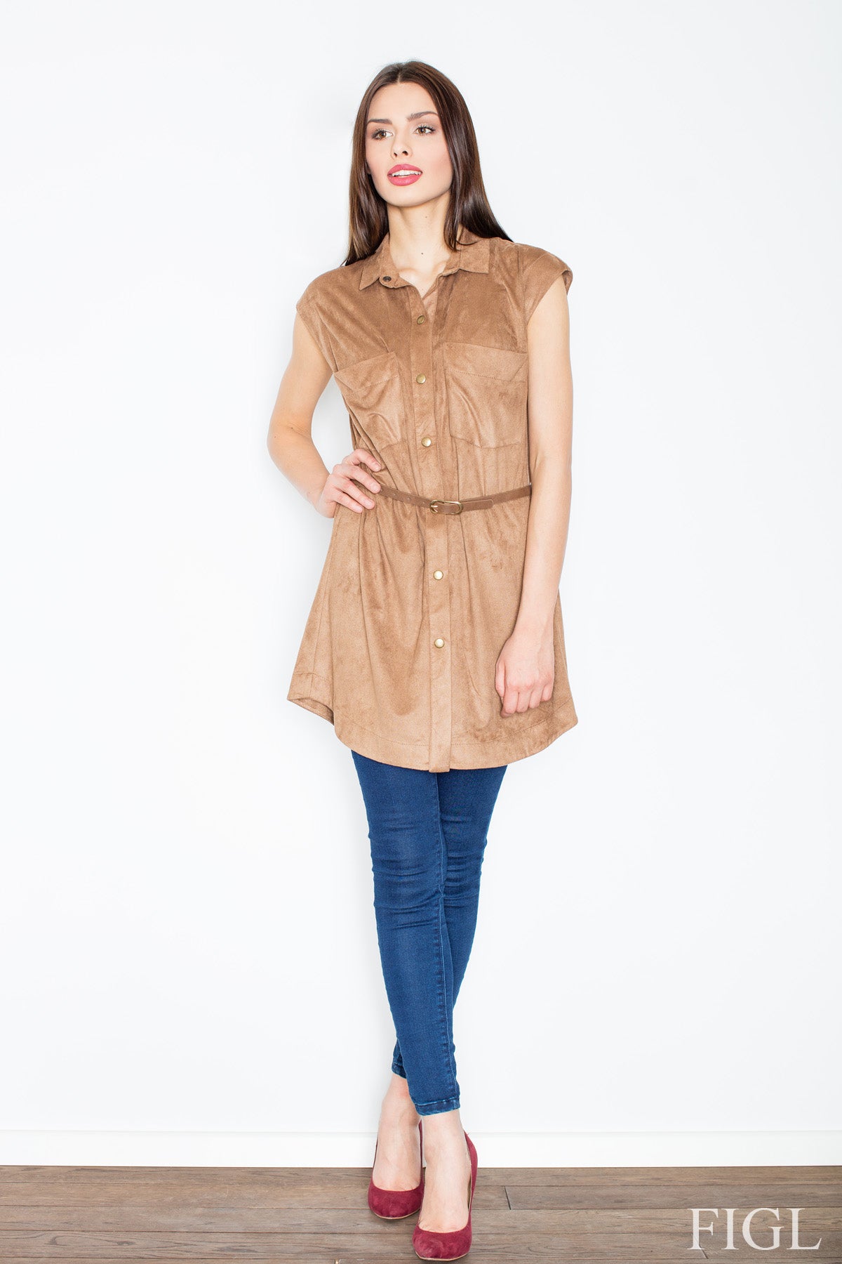 Robe femme Figl De Jour De — brun