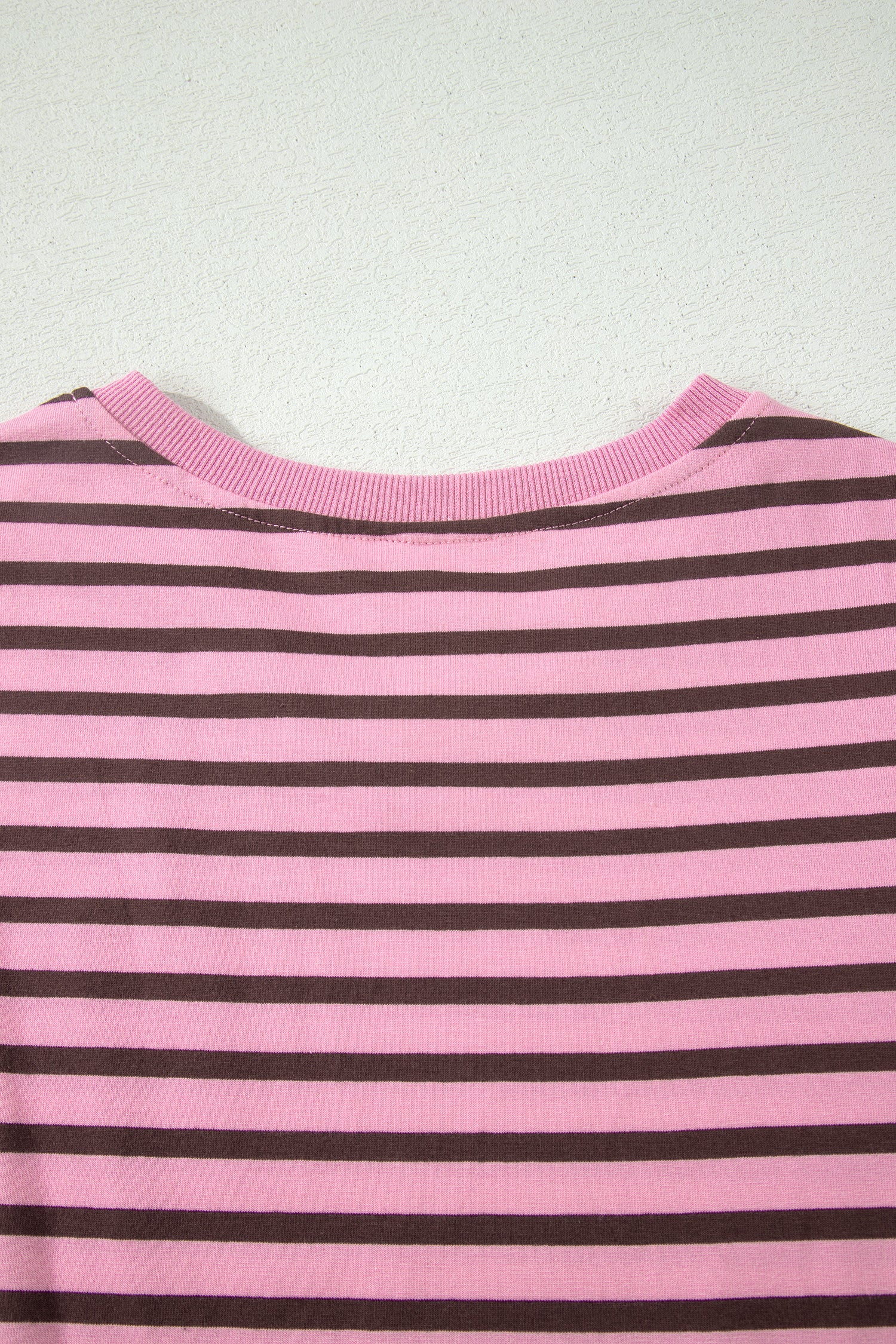 Rose Stripe Striped V — Tops/Tops & Tees, vue 7, LeGeekShop