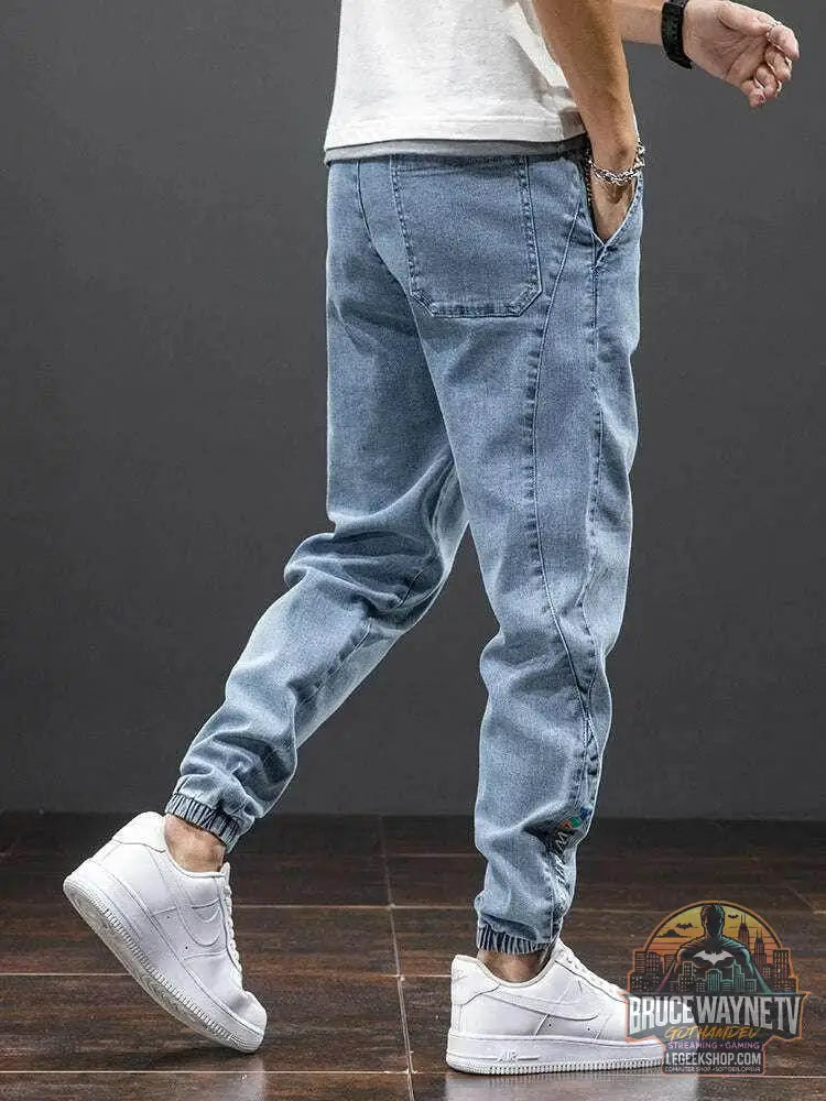 👖 pantalon harem en toile – cordon de serrage, coupe regular 👖 - Legeekshop