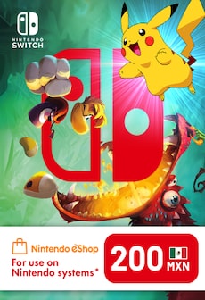 Nintendo eShop Card 200 MXN - Nintendo eShop Key - MEXICO