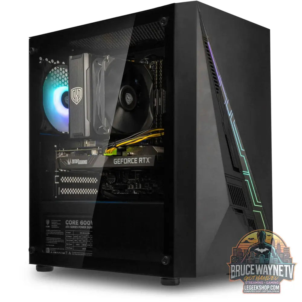 Gaming PC Illusionist - Intel Core i5-12400F, NVIDIA GeForce RTX 3060 12GB - Legeekshop
