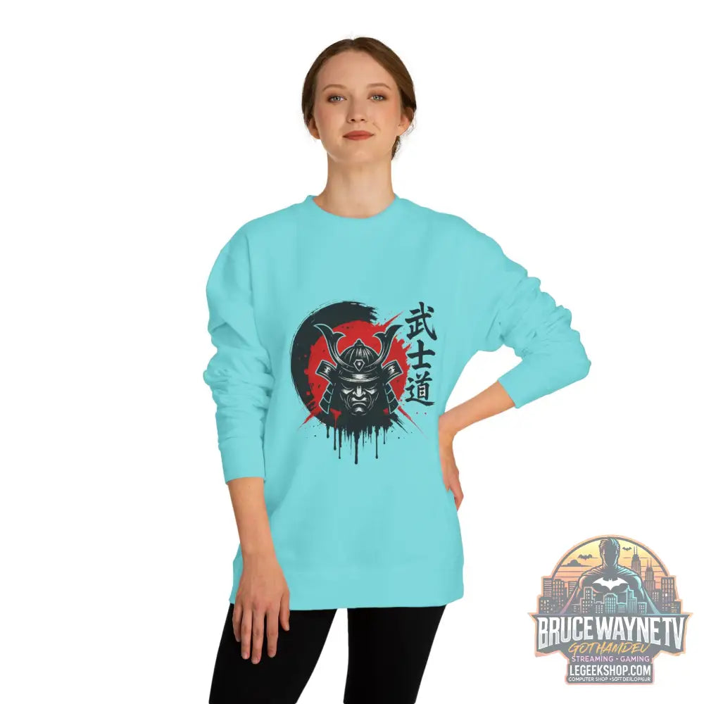 🎮 Samurai Warrior Sweatshirt Unisexe Col Rond 🎮 - Sweatshirt