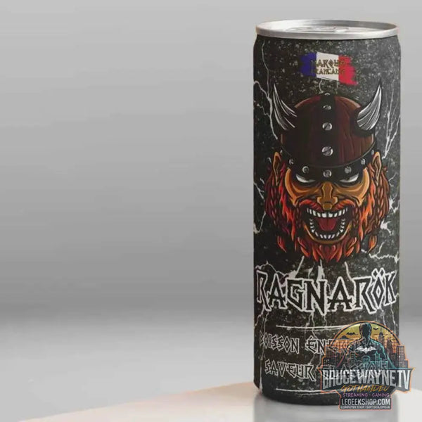 Ragnarök Energy Drink Saveur Classique - Pack de 24 Canettes et à l'Unité - Legeekshop