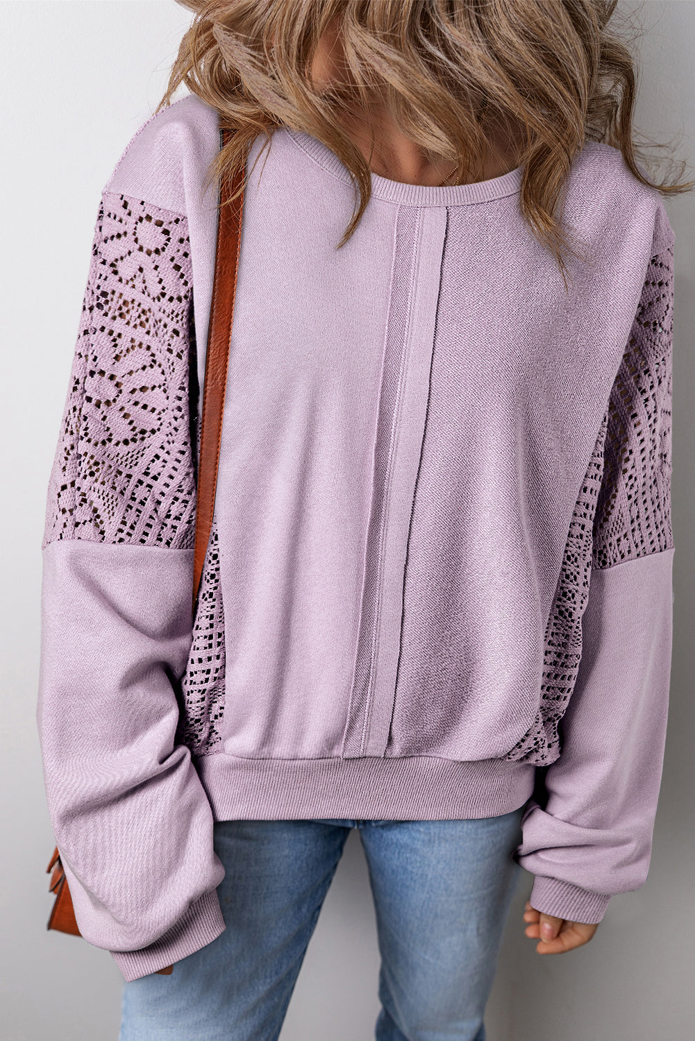 Sweat femme en maille