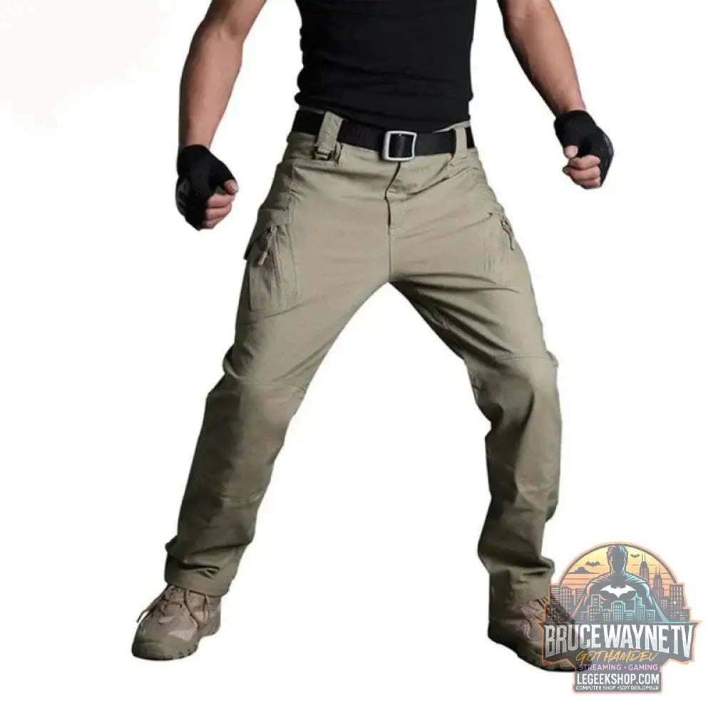 👖 Pantalon cargo tactique homme – urbain, poches EDC & outdoor - Legeekshop