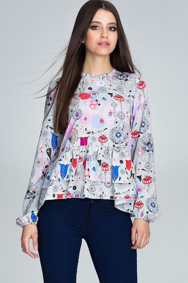 Blouse femme Figl Chemisier Chemisier — multicouleur