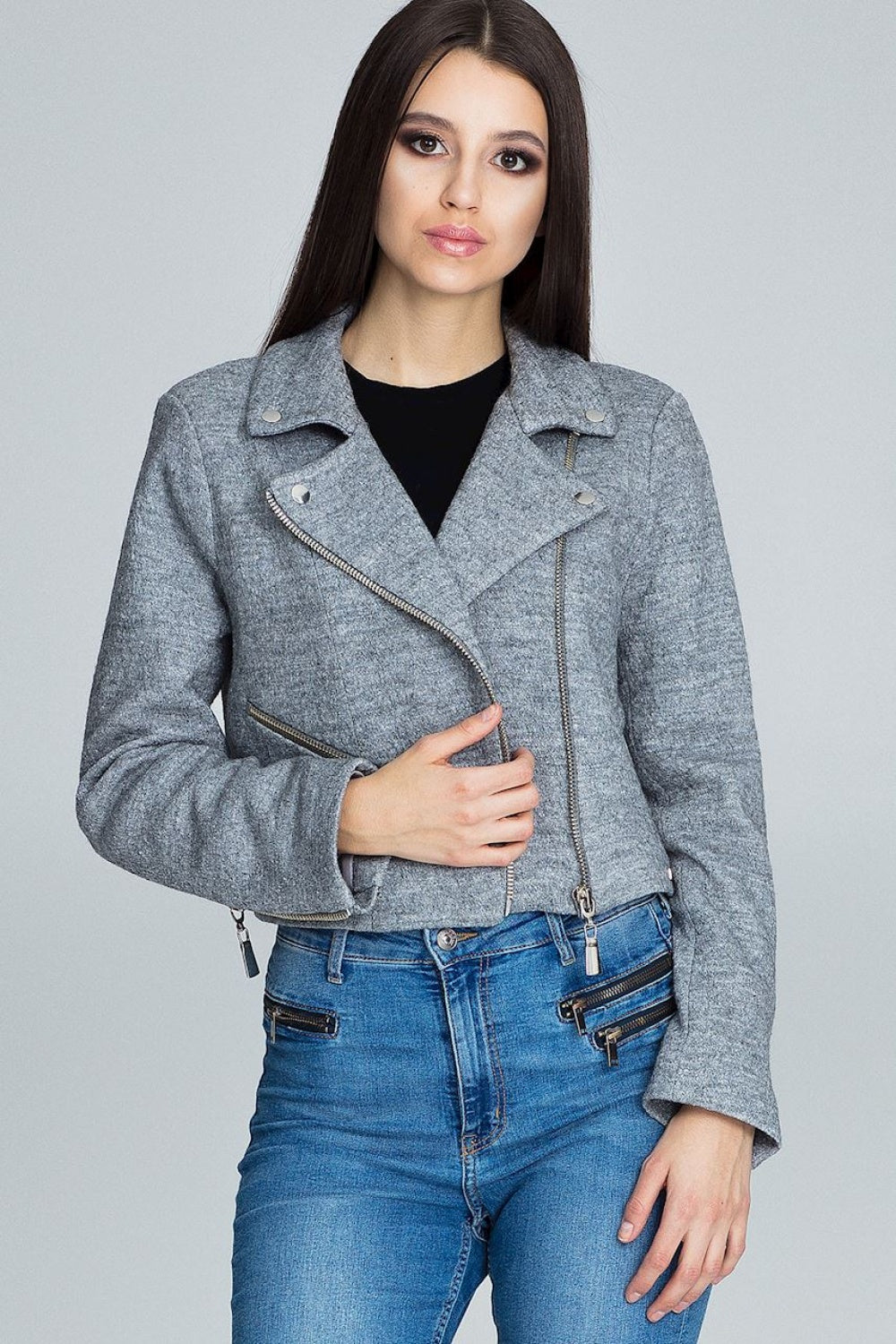 Veste femme Figl — gris