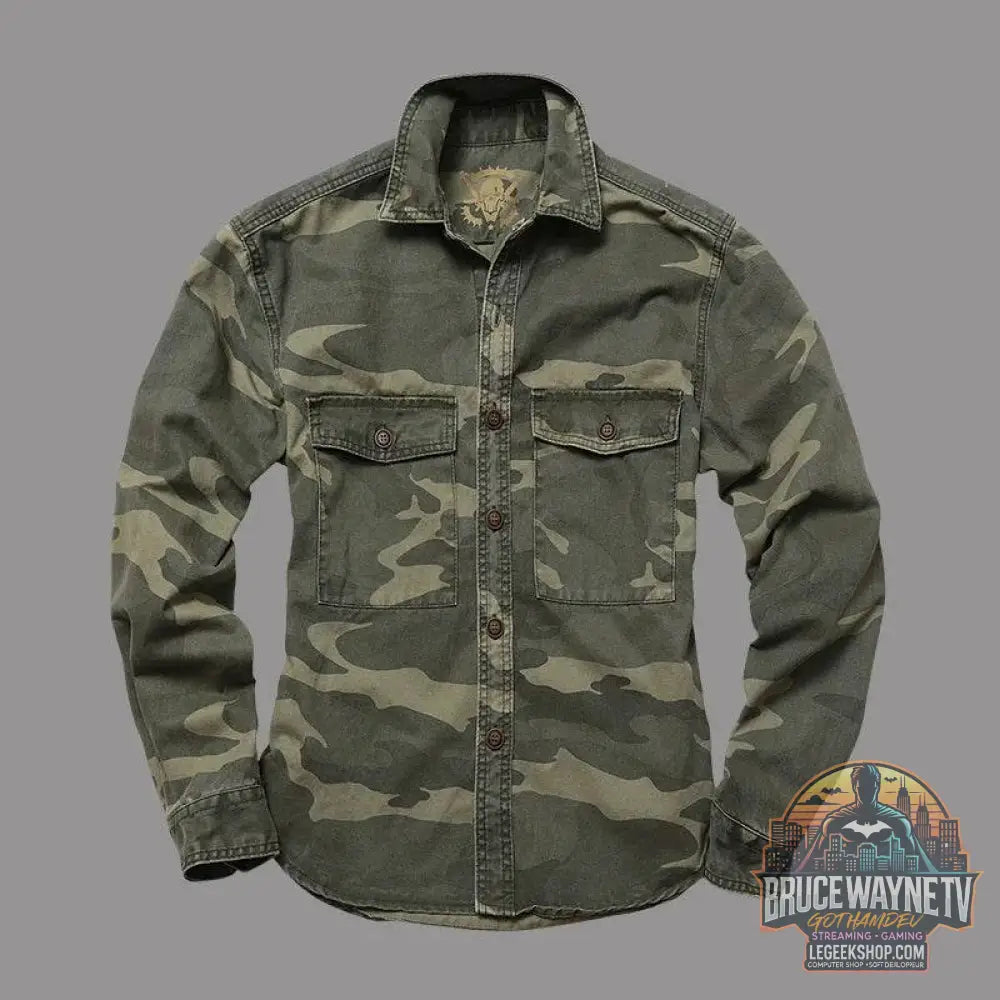 🌸 Chemise Décontractée Homme – Style Coréen Printemps 2025 - Legeekshop