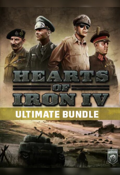 Hearts of Iron IV | Ultimate Bundle (PC) - Steam Key - EUROPE