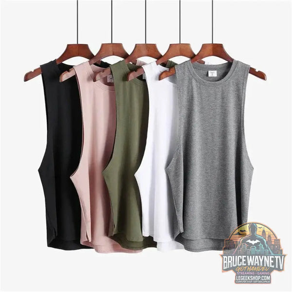 Débardeur Homme Fitness, Chemise sans Manches pour Gym et Bodybuilding | Muscleguys | Wayne Outfitters - Legeekshop