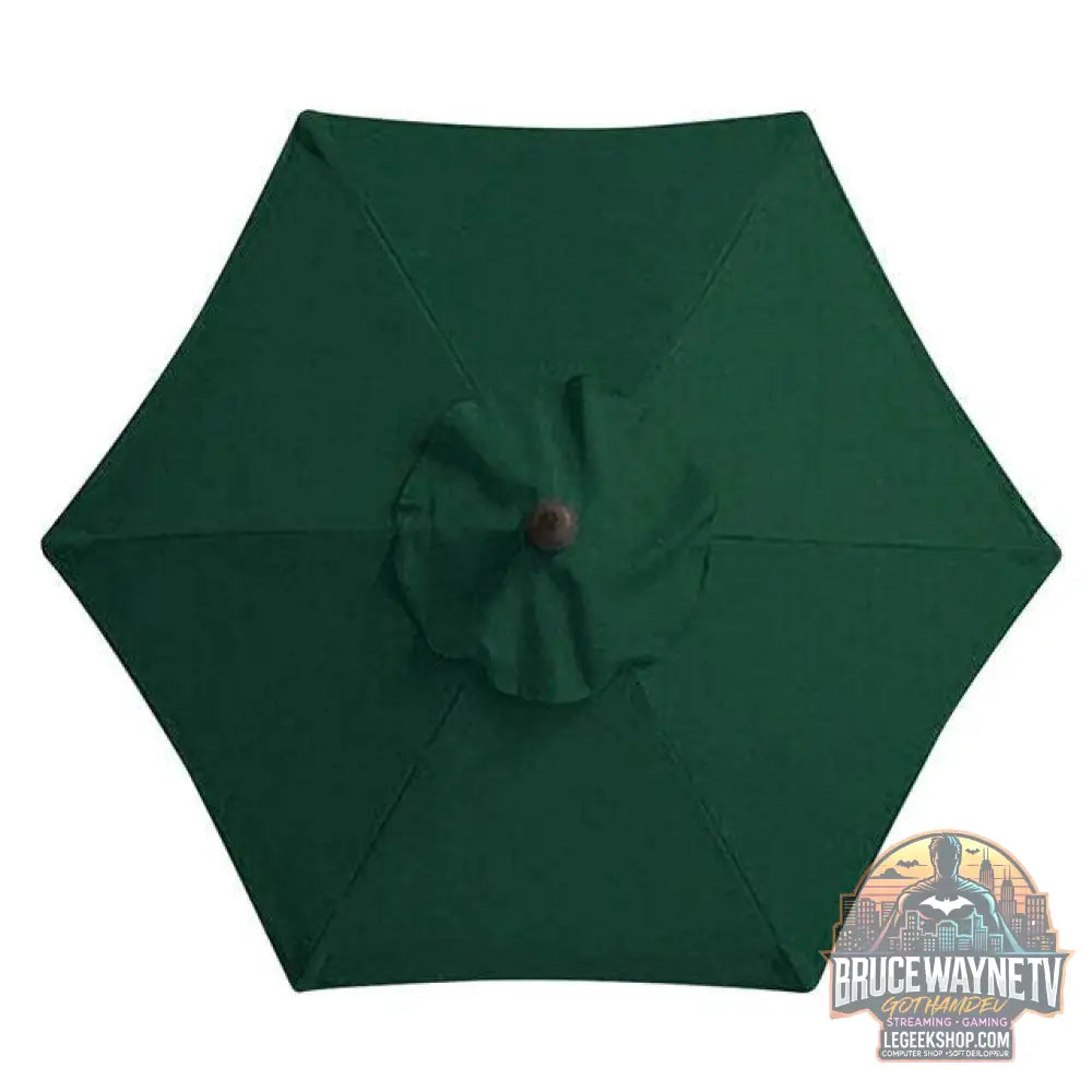 ☀️ Tissu de remplacement pour parasol – 6/8 nervures, polyester imperméable UV30+ - Legeekshop