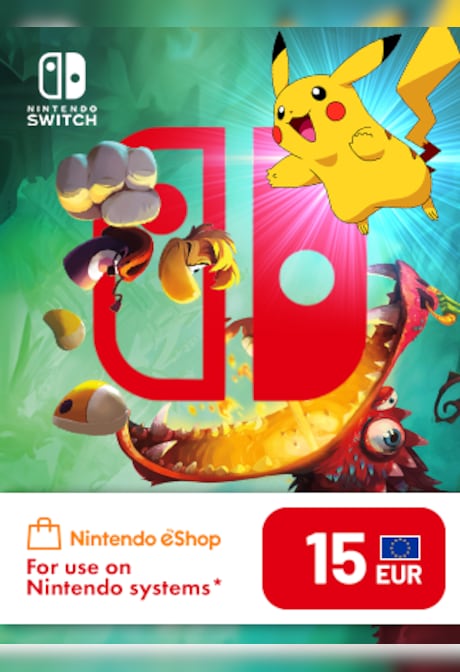 Nintendo eShop Card 15 EUR - Nintendo eShop Key - NETHERLANDS