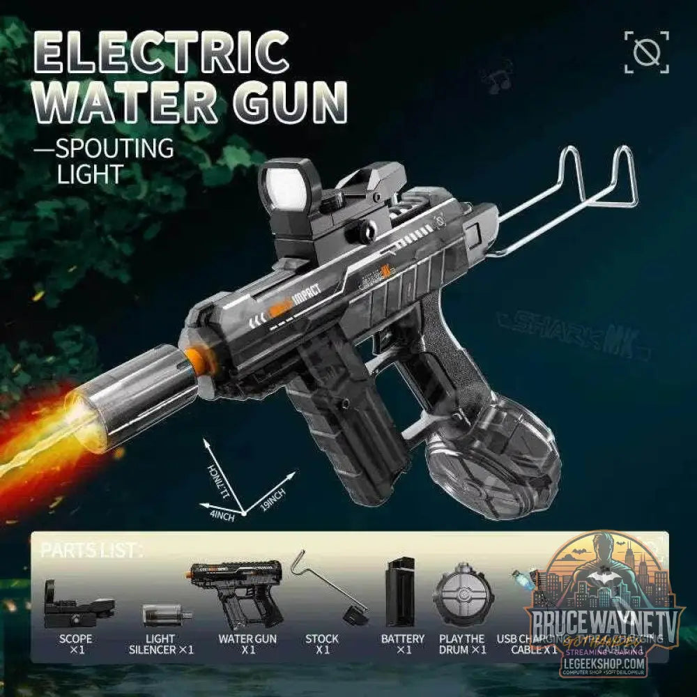🔥 Pistolet à eau MK3 – Simulation tir de flammes & recharge automatique - Legeekshop