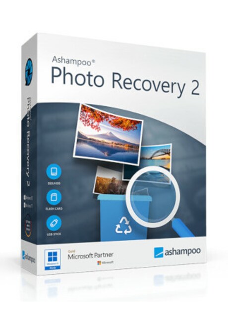 Ashampoo Photo Recovery 2 (PC) (2 Devices, Lifetime)  - Ashampoo Key - GLOBAL