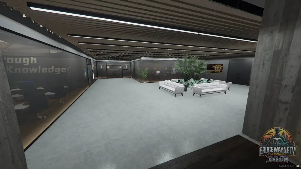 🗺️ Ibonoja MRPD Mission Row Police Station — mapping police fivem, vue 15, LeGeekShop