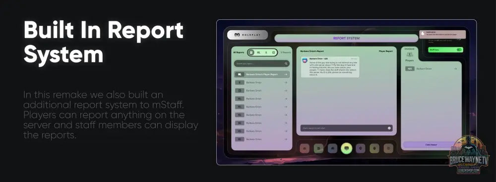 ⚙️ mStaff Remake Open Source — panel admin, vue 14, LeGeekShop