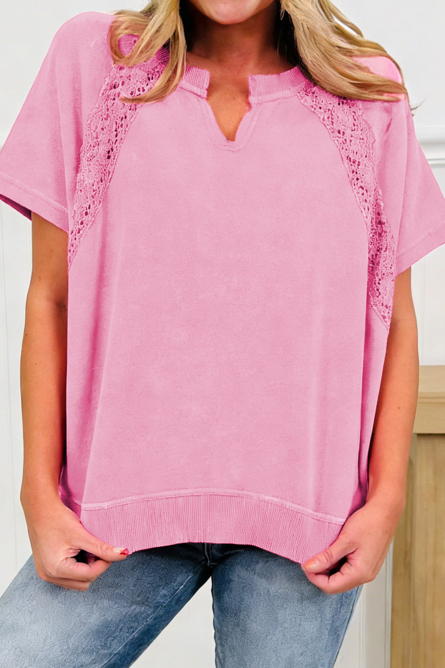 Mint Green Raw Cut — Tops/Tops & Tees, vue 4, LeGeekShop